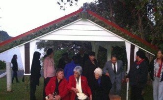 Te Rawhiti Marae Tomohanga Gateway Unveiling